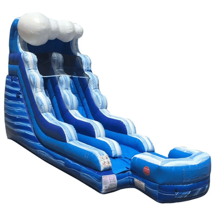 15' Blue Wave Water Slide