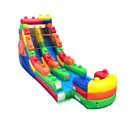15' Building Block Water Slide